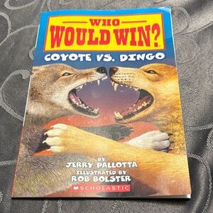 4/$20 Scholastic 'Who Would Win?' Coyote versus dingo